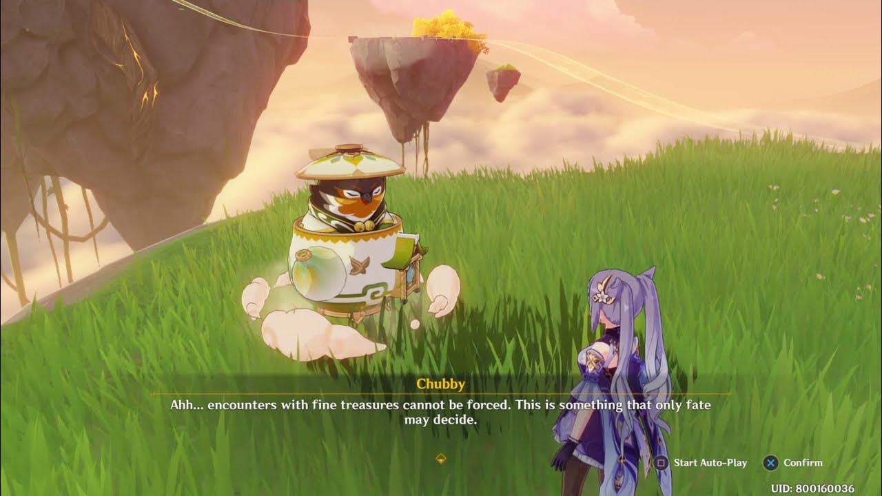 [PS4 Genshin Impact] Serenitea Pot Teapot Traveling Salesman (at own