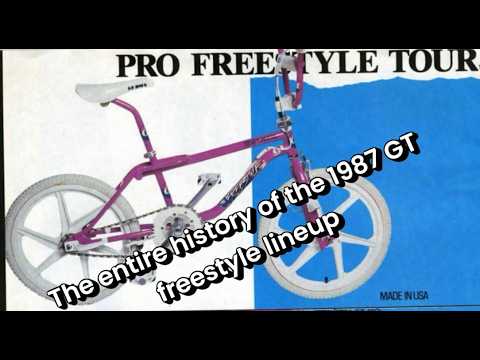 🚨The  Entire History of the 1987 GT FREESTYLE LINEUP 🔥🔥🔥🔥🔥