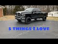 5 things I LOVE about my 3rd Gen Ram