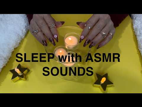 ASMR A SENSORY LULLABY tapping, scratching & rubbings to help you drift off to dreamland. No talking