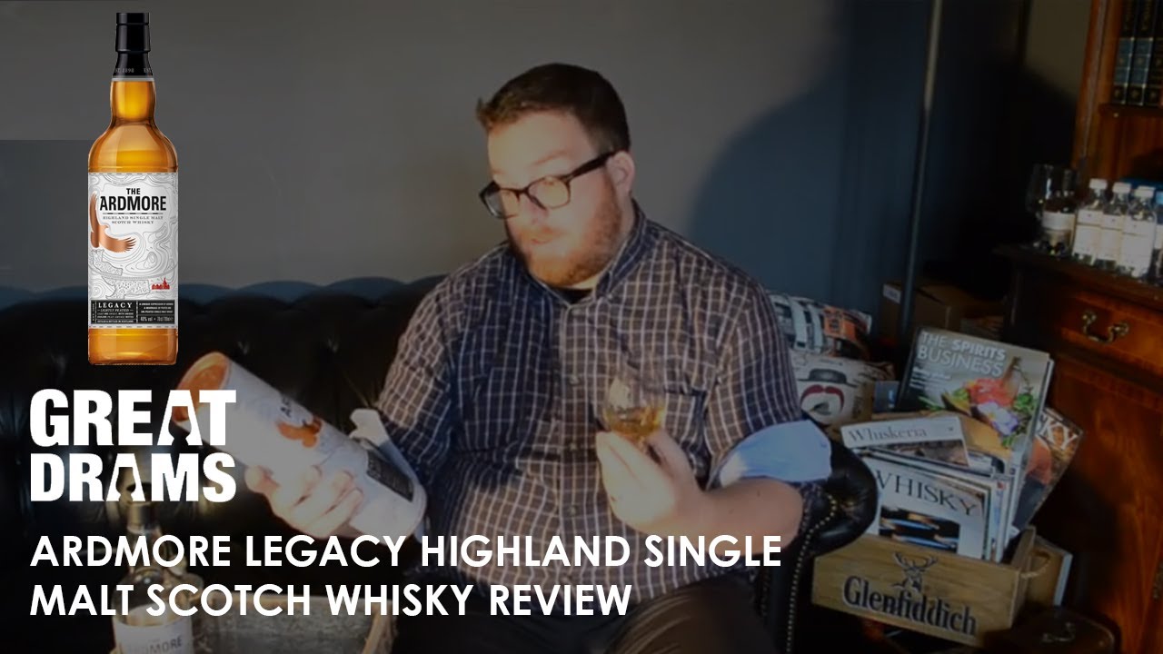 Whisky Tastings Review Ardmore Legacy Highland Single Malt Scotch Whisky Video Review Youtube