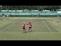 2021年IH ソフトテニス 女子個人3回戦 佐藤美々香・一ノ瀬舞美 白鷗大足利(栃木) vs 半田穂乃花・村上茉悠 東北(宮城)
