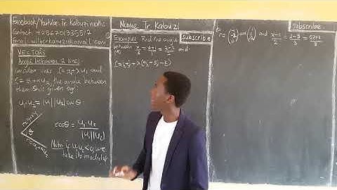 angle between 2 vector lines........#africastruggle