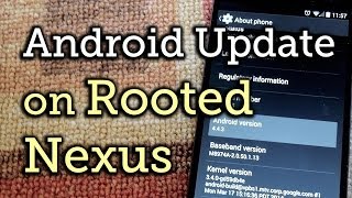 Update Your Rooted Nexus to Android 4.4.3 KitKat Without Losing Data [How-To] screenshot 3