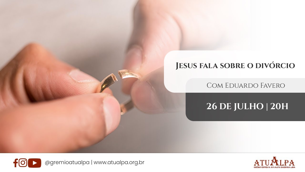 Jesus fala sobre o divórcio | Eduardo Favero - YouTube