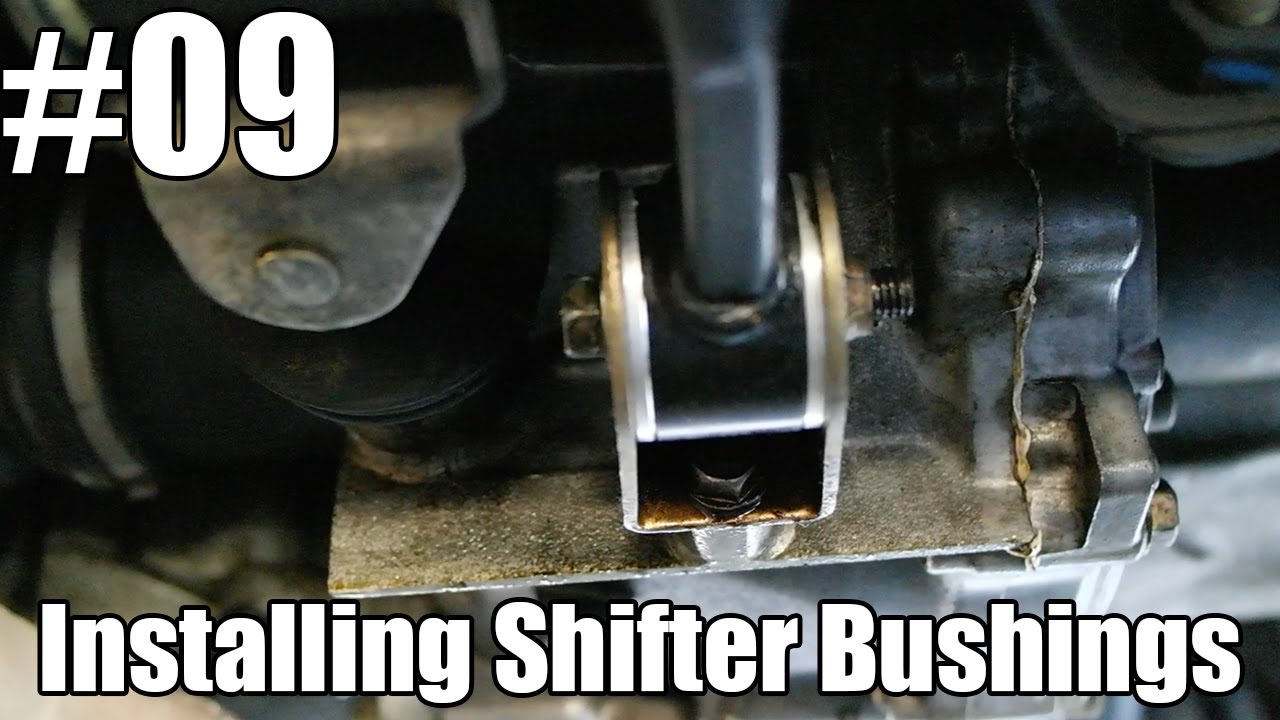 Installing Shifter Bushings - YouTube
