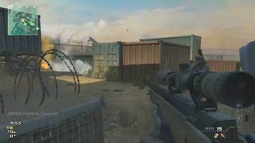 Cod Mw3 Epic quick scopes, trick shots and throwing knifes