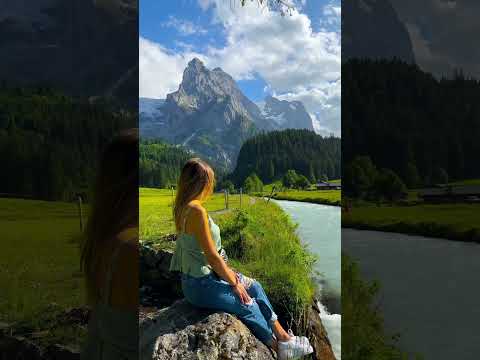 Rosenlaui🏔️🇨🇭#switzerland #beautifulnature #mountains