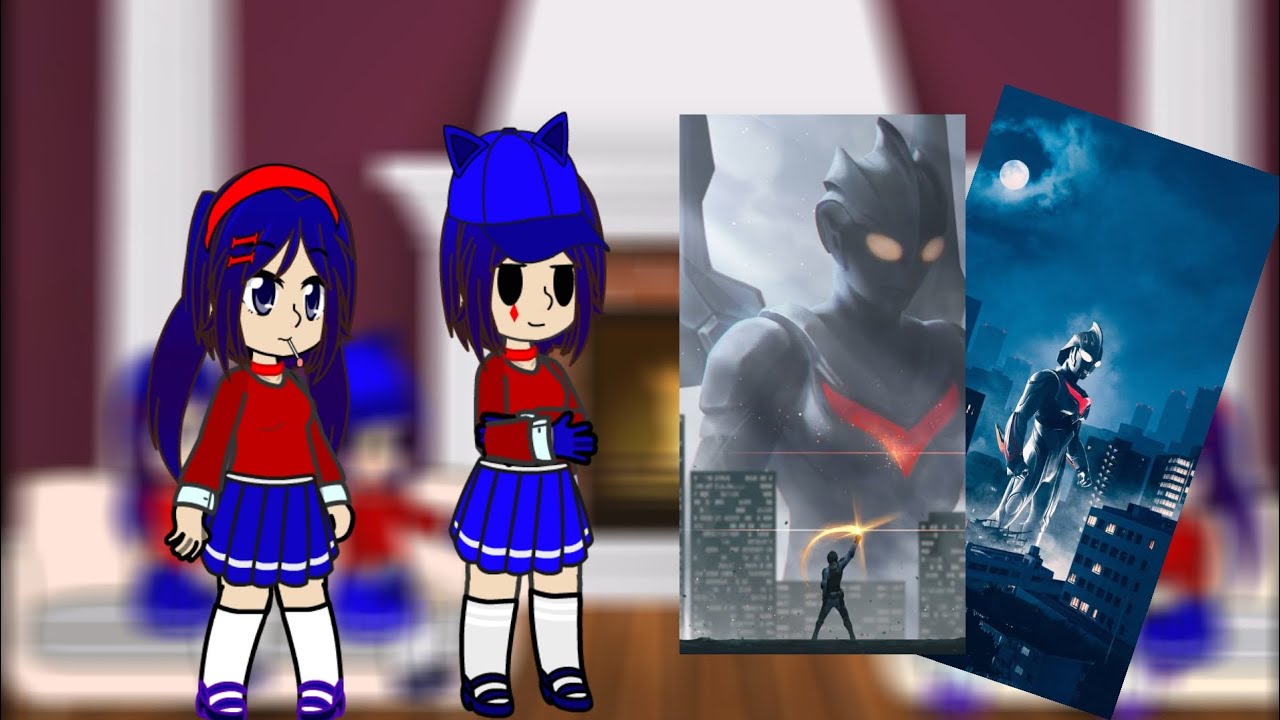 Miside react to player as Ultraman Nexus |part 2| - YouTube