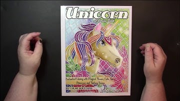 Flip & Review Unicorn Color by Number by Color Questopia (Coloring book)
