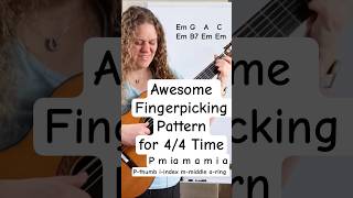 Fingerpicking Pattern - P m ia m a m i a - with Great Chords #beginnerguitarlessons #fingerpicking