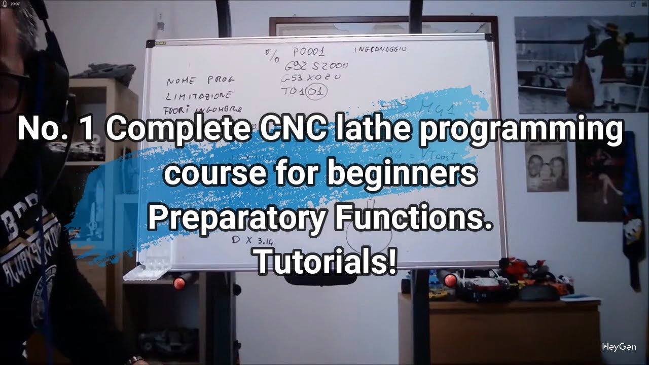 No. 1 Complete CNC lathe programming tutorial for beginnersPreparatory ...