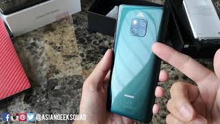 Huawei Mate 20 Pro - Emerald Green - Unboxing