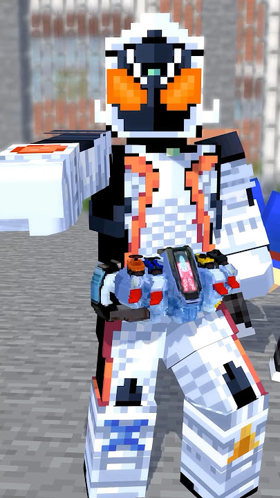 Kamen Rider Fourze in Minecraft !