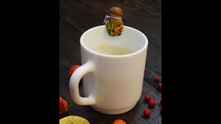 Tea bag holder | Boletus edulis | Polymer clay tutorial