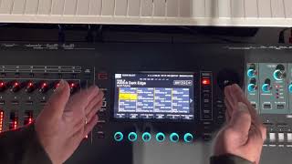 Roland Fantom: Exploring Panel vs. Touchscreen