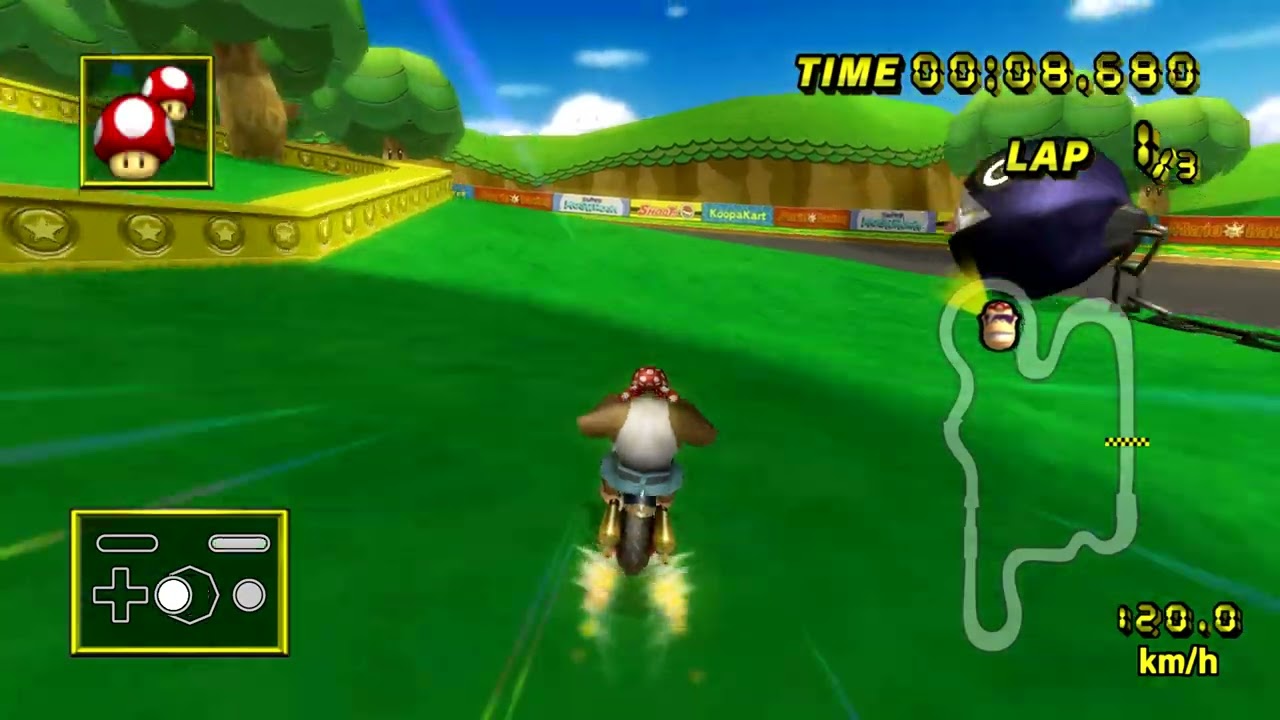 [MKW] GCN Mario Circuit (Glitch) - 28.269 - Logan (Flap WR)