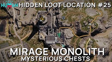 Once Human - Hidden chest location #25 - Mirage Monolith - Mystical crate - Mysterious crate