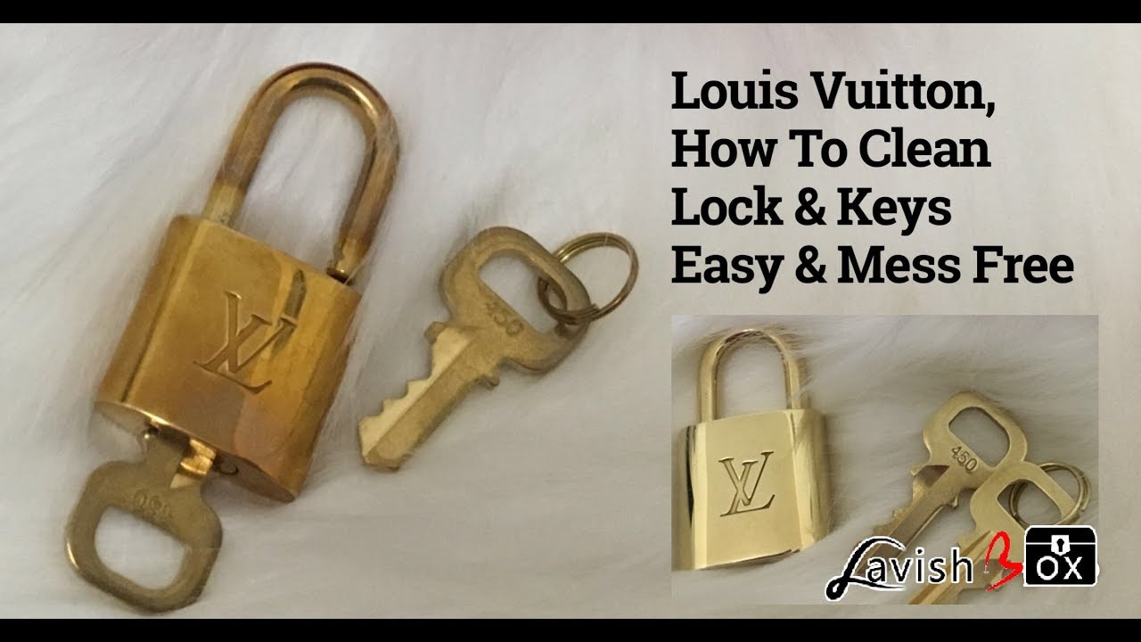 Louis Vuitton, How To Clean Lock and Keys, Easiest in Most Convenient Way - YouTube