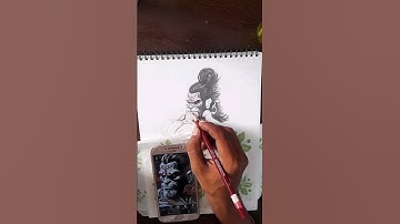 🚩hanumanji 🚩🙏 drawing tutorial #short #youtubeshorts #hanuman