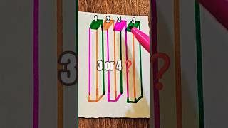 Count the number of bars! #easy #art #trend #bars #artist #illusion