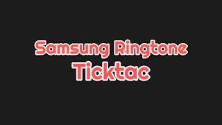 Samsung Ringtone - Chime & Ticktac Resimi