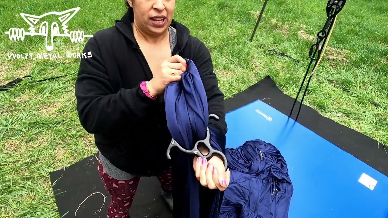 Rigging Aerial Silks to Figure 8