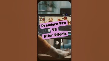 Premiere Pro VS Adobe After Affects ONE WORD COMPARISON