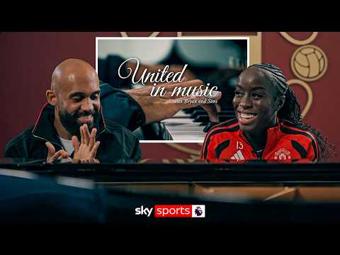 Bryan Mbeumo & Simi Awujo play piano and talk Manchester United 🎹🔴