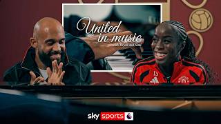 Bryan Mbeumo & Simi Awujo play piano and talk Manchester United 🎹🔴