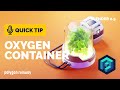 Oxygen Container Tutorial with Glass Material in Blender 2.91 | Polygon Runway