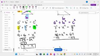 Geo CP Unit 9 Day 6 - Pythagorean Thm