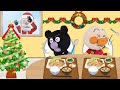 サンタクロースは見てますよ⭐️ほか4本⭐️クリスマスまであと少し⭐️赤ちゃんアンパンマン達はいい子にできるかな?みんなはプレゼントもらえそう?MerryXmas!Anpanmananime⭐️
