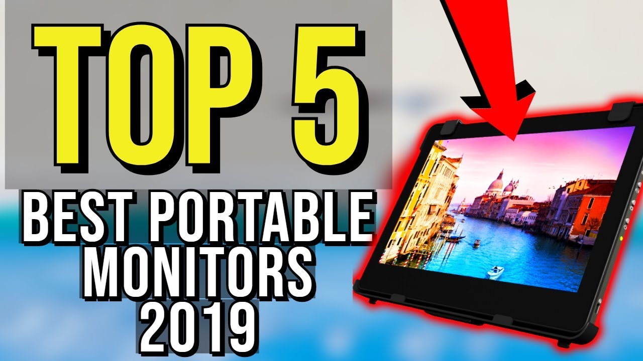 ✅ TOP 5: Best Portable Monitor 2019