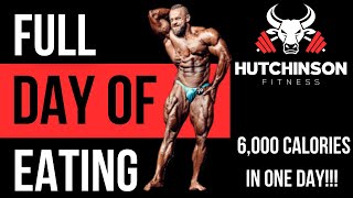FULL DAY OF EATING | OFF SEASON TRAINING DAY MEALS | IFBB PRO JORDAN HUTCHINSON