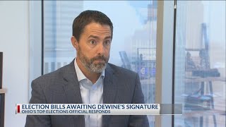 Frank LaRose discusses election bills headed to governor's desk
