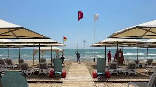 Der Strand von Side HEUTE. Türkei April 2026 🥰🇹🇷 #side #kumköy #SideTürkei