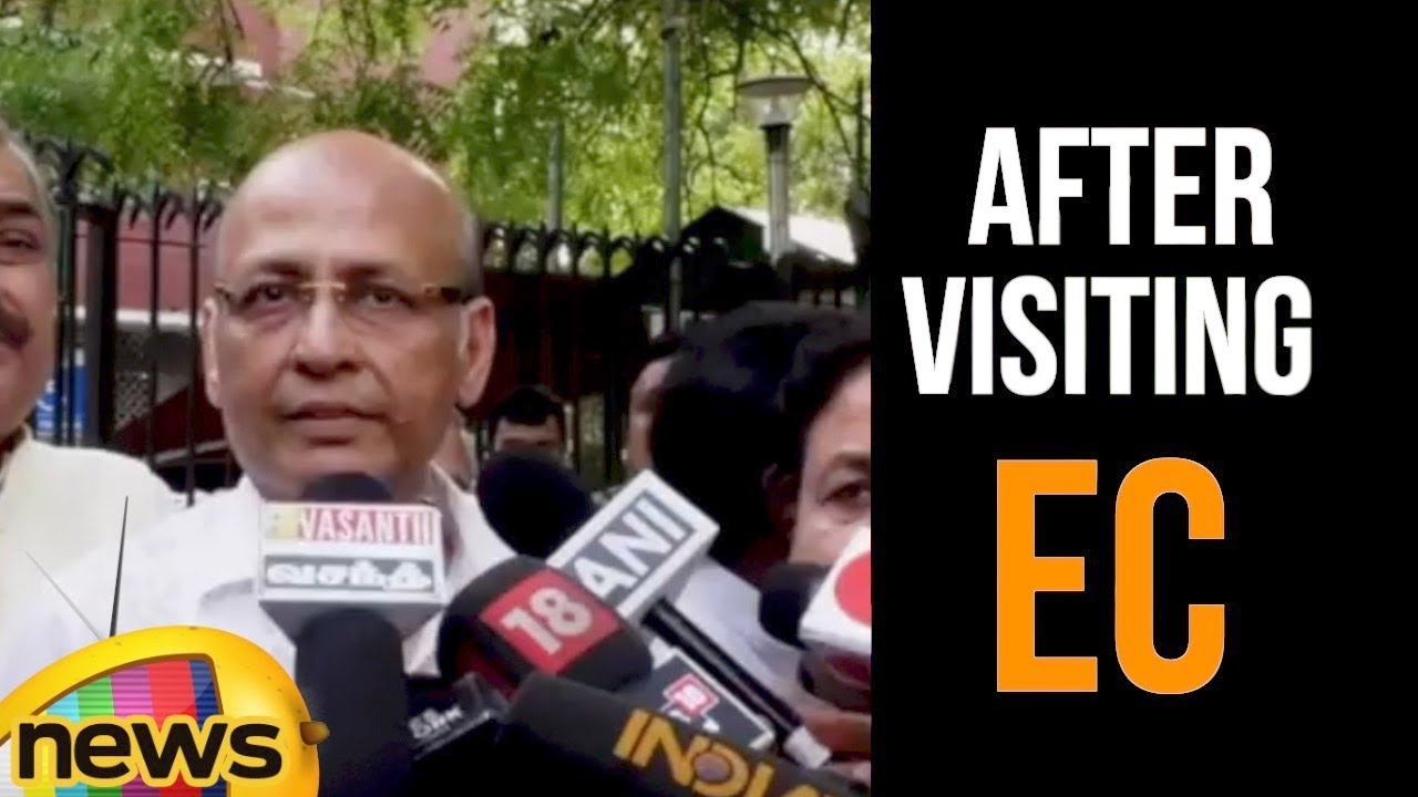 Congress Party Leaders Address Media After Visiting EC | Mango News ...