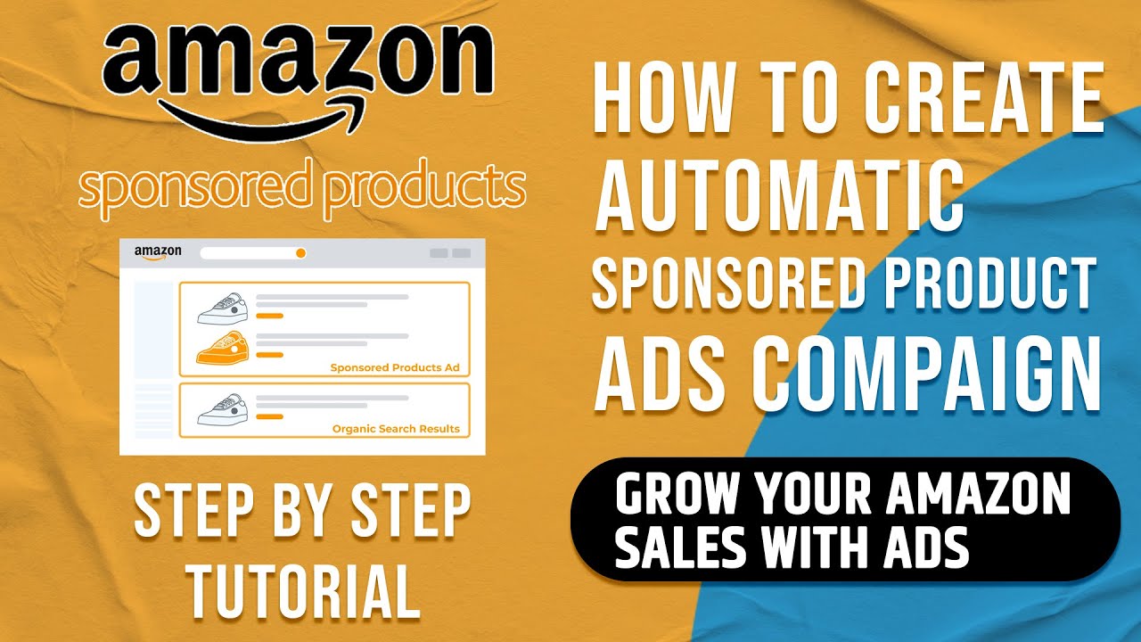 Amazon PPC Automation Campaign | Amazon Sponsored Products Ads Tutorial ...