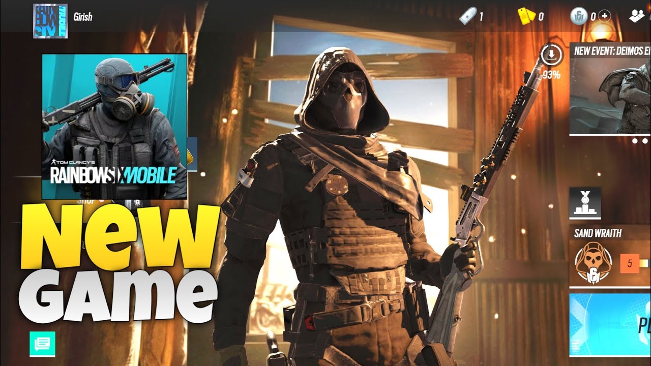 This Newly Launch Game Is Insane Rainbow Six Mobile First Gameplay