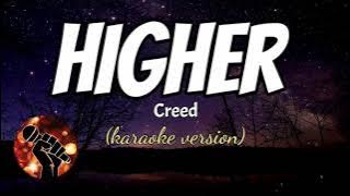 HIGHER - CREED (karaoke version)