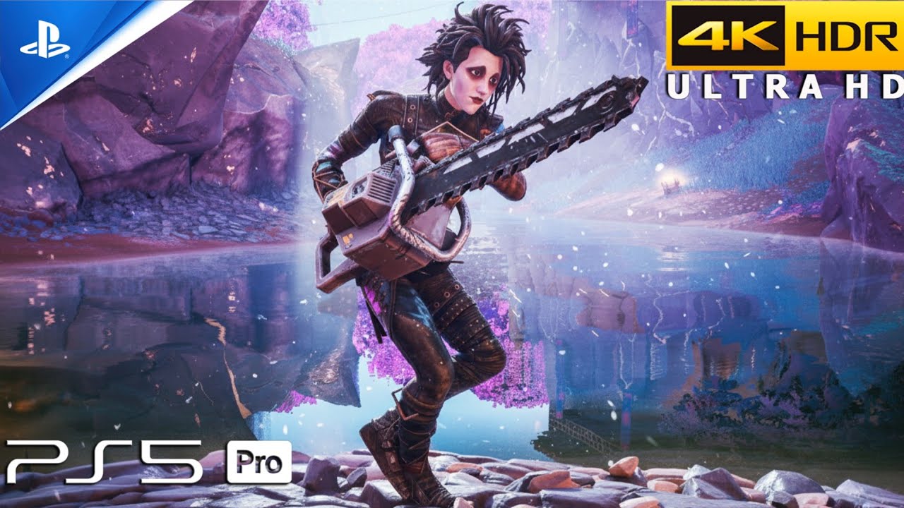 Fortnite (PS5 Pro) 4K 120FPS HDR Gameplay | Skin Edward Scissorhands