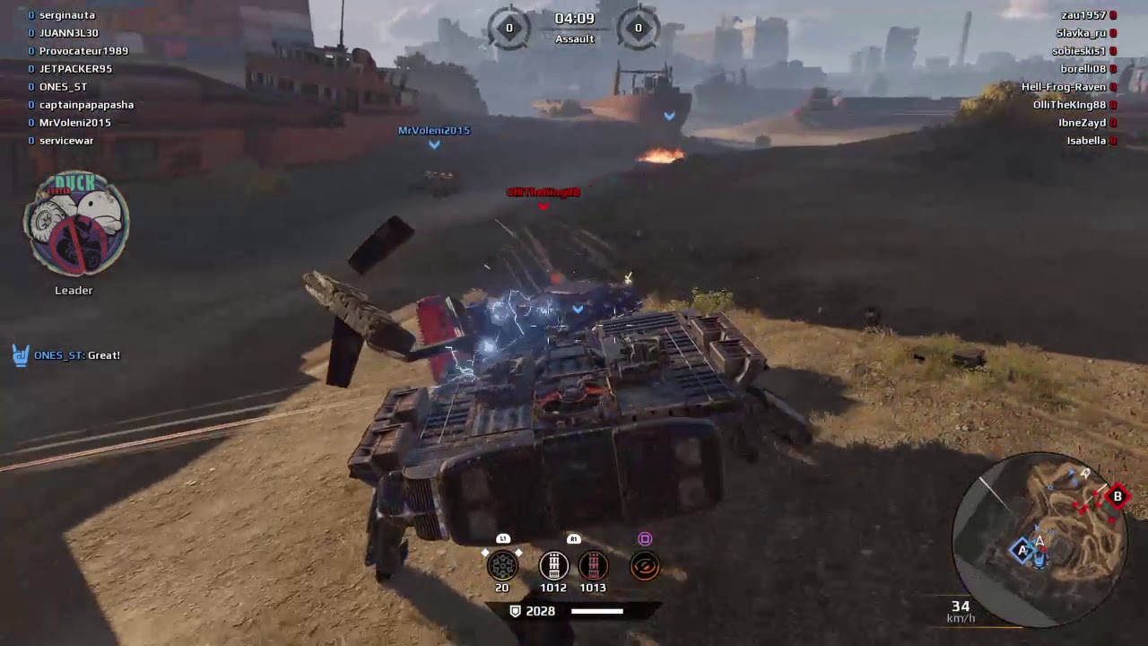 Crossout Ambulance Lights madness