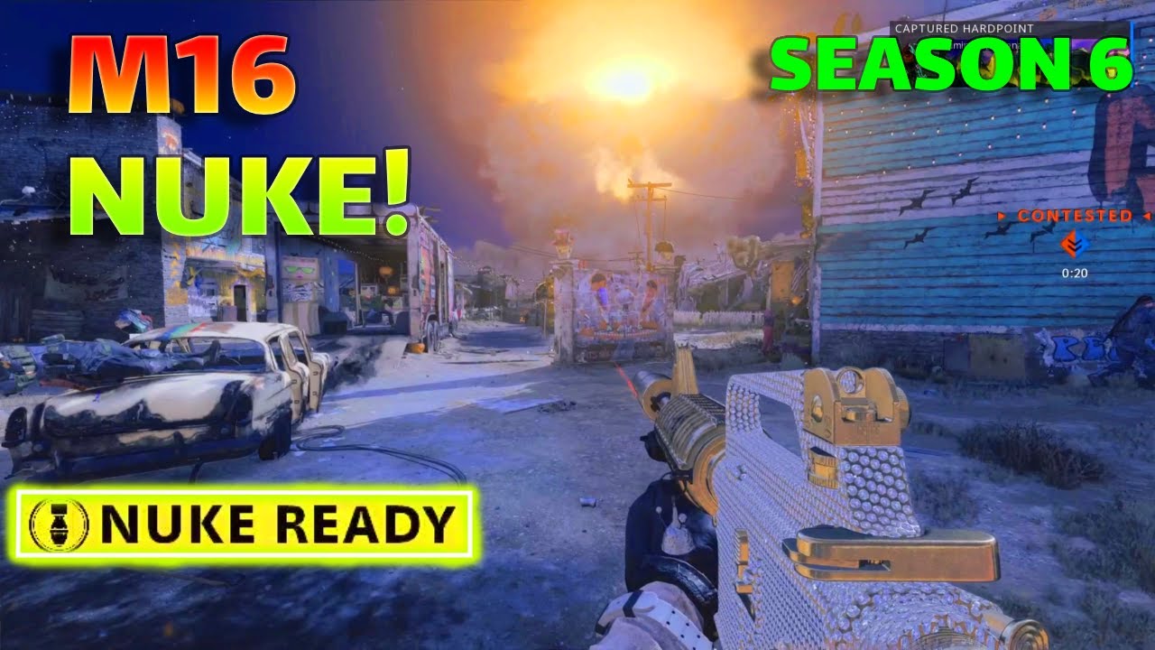 NUKE ☢️ w/ M16 Black Ops Cold War (Season Six)