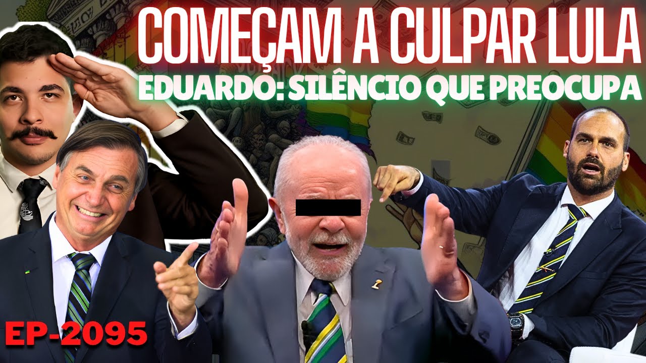 COMEÇAM a CULPAR Lula Pela CRISE + Eduardo: SILÊNCIO Preocupa + Mudança de Conceito EXPÕE o Sistema.