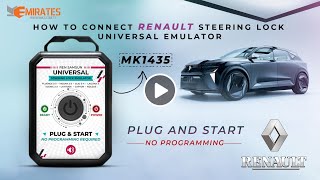How To Connect Renault Samsung Universal Steering Lock Emulator (Plug & Start) screenshot 5