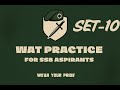 🪖 SSB WAT Practice Set-9| Word Association Test | Practice & Improve Your Psychology Test Skills