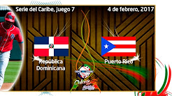 República Dominicana vs. Puerto Rico, 4 de febrero 2017