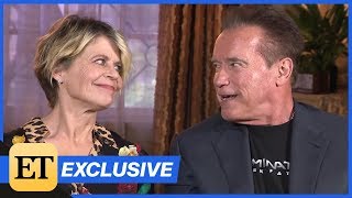 Arnold Schwarzenegger and Linda Hamilton On Returning To Terminator | Full Interview