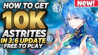 10,000+ FREE ASTRITES in 3.6 PART 1! 😱 NEW F2P PULL COUNT | Wuthering Waves